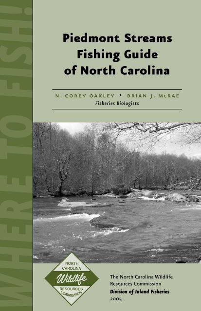 Piedmont Stream Fishing Guide of North Carolina