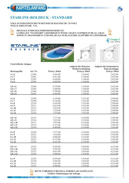 THERMO-MATIC AUFROLL