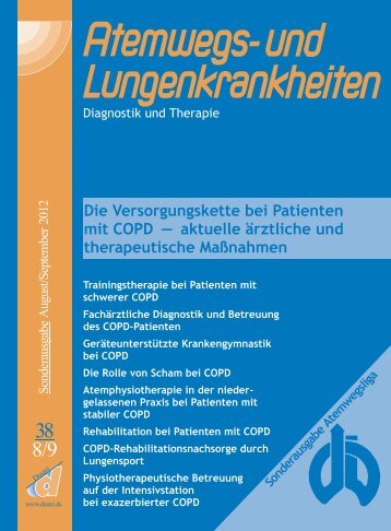 Die Versorgungskette bei Patienten mit COPD - Deutsche ...
