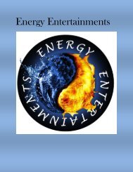 Energy Entertainments