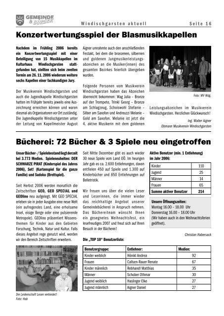 Gemeine & Bürger 04/2006 - Windischgarsten