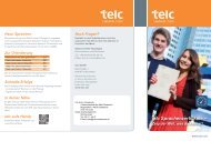 telc Sprachenzertifikate – - Volkshochschule Osnabrück
