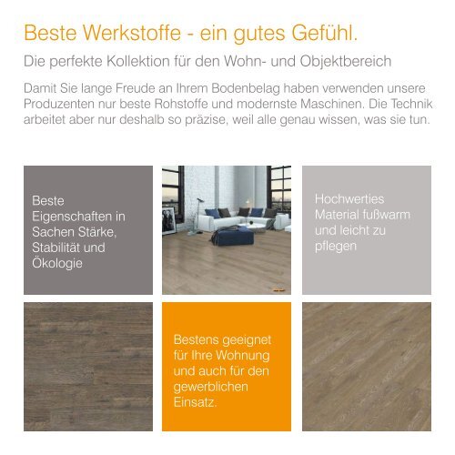 dwb Produktinformation Corpet TerraVerde NaturDesignBoden Sortiment