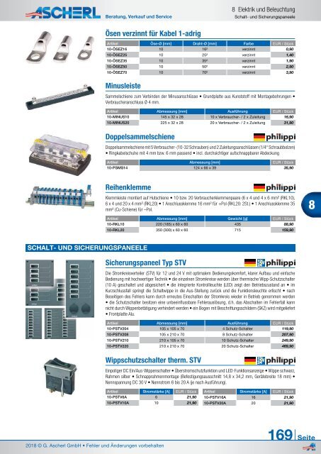 Ascherl Katalog 2018