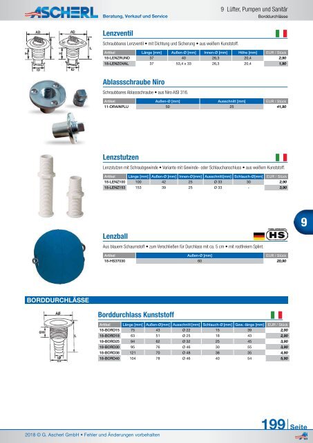 Ascherl Katalog 2018