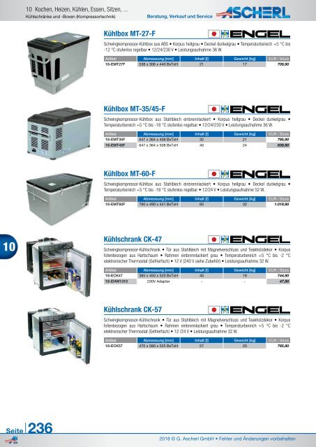 Ascherl Katalog 2018