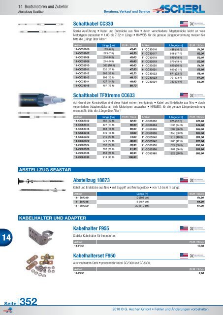 Ascherl Katalog 2018