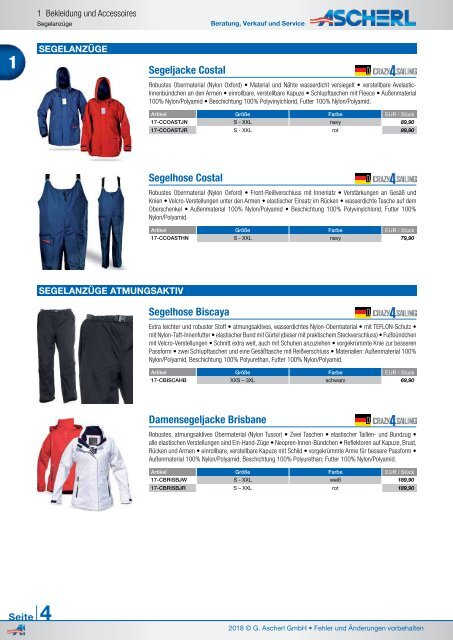 Ascherl Katalog 2018