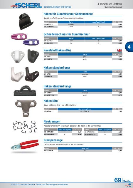 Ascherl Katalog 2018