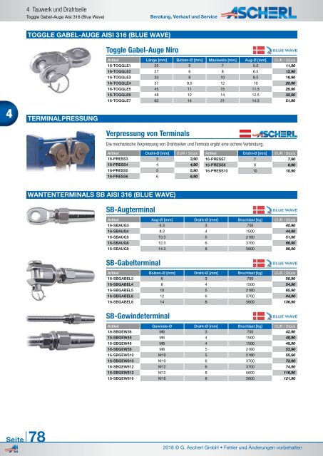 Ascherl Katalog 2018