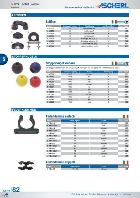 Ascherl Katalog 2018