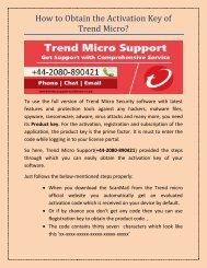 How to Obtain the Activation Key of Trend Micro?