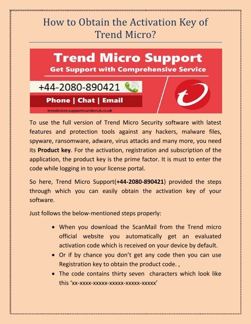 trend micro antivirus free download full version key