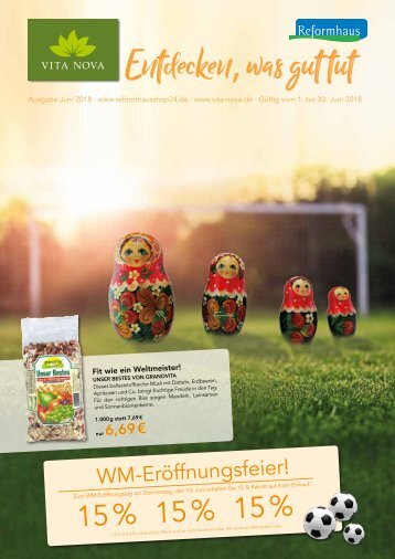 Vita Nova Angebote Juni 2018