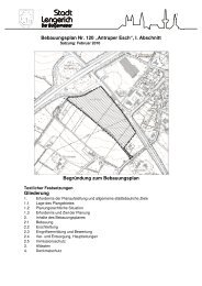 Bebauungsplan Nr. 120 „Antruper Esch“ - Stadt Lengerich