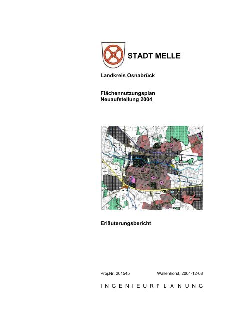 Stadt Melle: ''Flächennutzungsplan Neuaufstellung 2004 ...