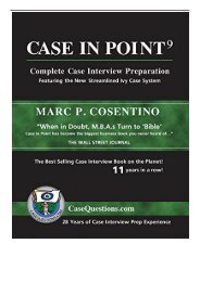 eBook Case in Point 9 Complete Case Interview Preparation Free books