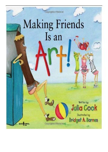 eBook Making Friends Is An Art Happy to Be You and Me Free eBook