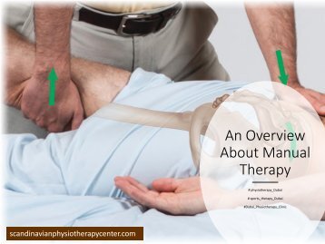 An Overview About Manual Therapy