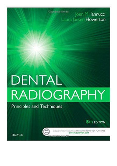 [PDF] Download Dental Radiography Principles and Techniques 5e Full ePub