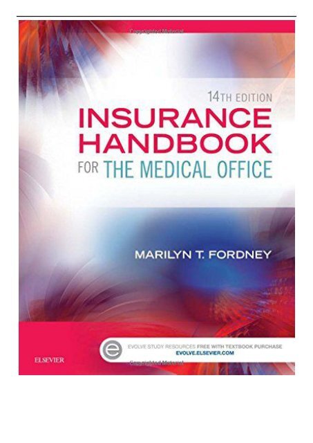[PDF] Download Insurance Handbook for the Medical Office 14e Full pages