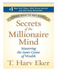 [PDF] Download Secrets of the Millionaire Mind Mastering the Inner Game of Wealth Full Ebook