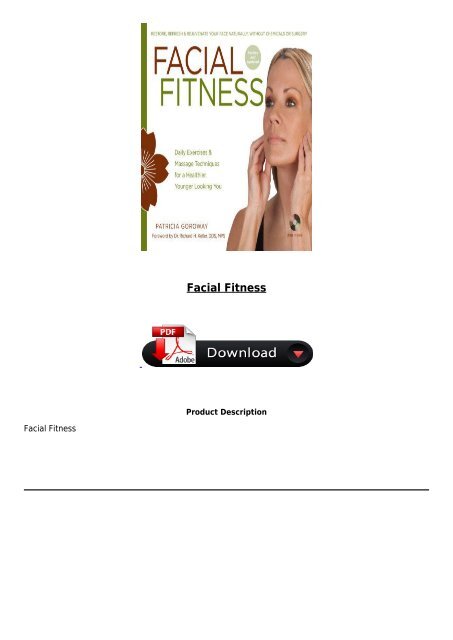[PDF] Facial Fitness Full Online