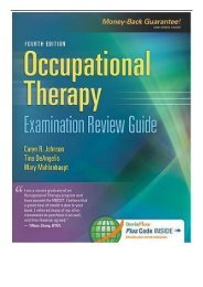 [PDF] Occupational Therapy Examination Review Guide 4th Edition Full Online