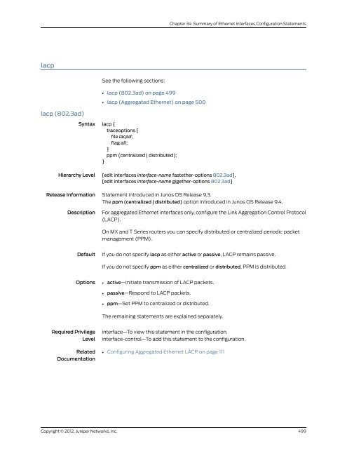 Junos Os Interface Junos