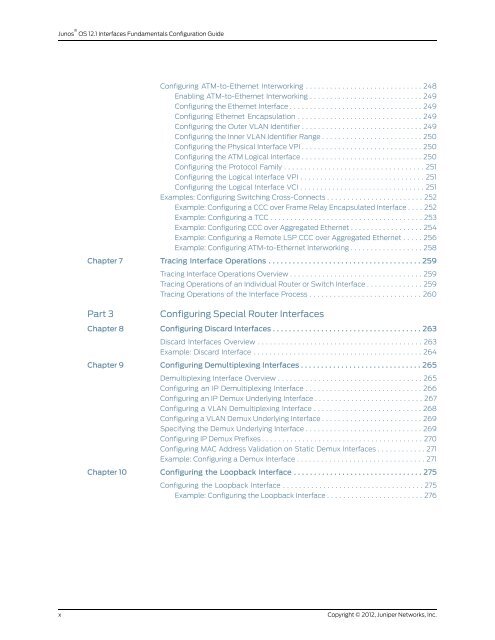 Junos OS Interfaces Fundamentals ... - Juniper Networks