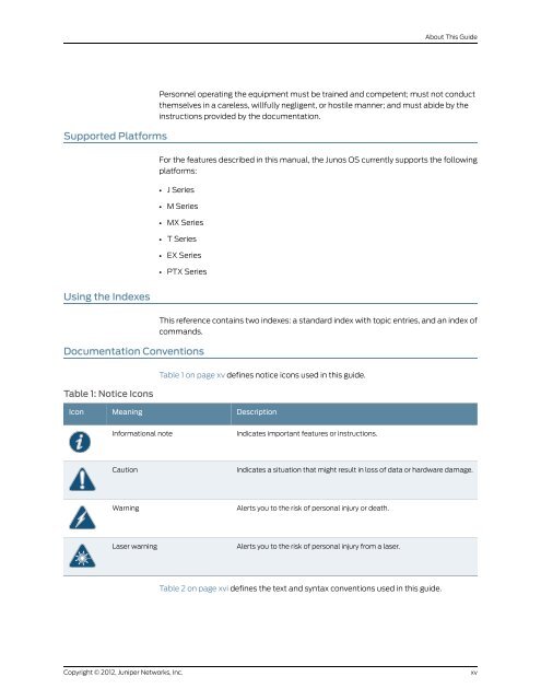 Junos OS Interfaces Command Reference - Juniper Networks