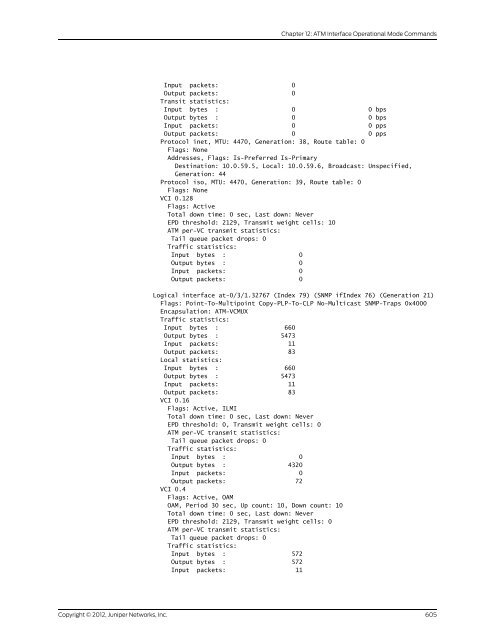 Junos OS Interfaces Command Reference - Juniper Networks