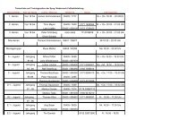 Trainerliste und Trainingszeiten 2009_ 2010_0pdf - Spvg. Niedermark