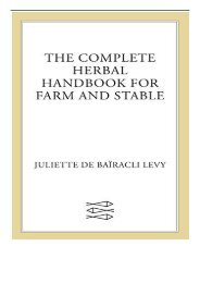 [PDF] Download The Complete Herbal Handbook for Farm and Stable Full Online