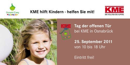 Tag der offenen Tür bei KME in Osnabrück 25. September 2011 von ...