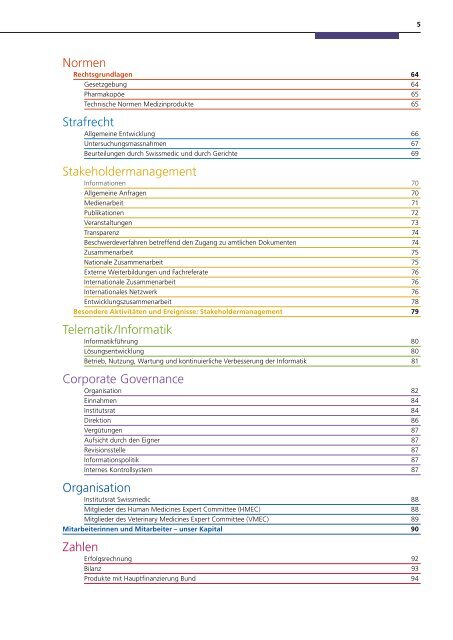 Swissmedic Geschäftsbericht 2017: Erfolgsfaktor Zusammenarbeit