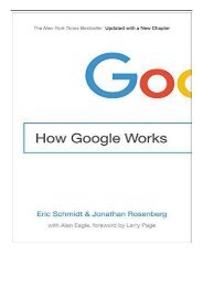 [PDF] How Google Works Full eBook