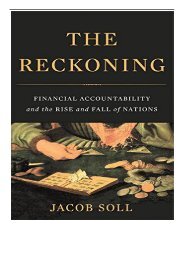 [PDF] The Reckoning Financial Accountability and the Rise and Fall of Nations Full Page