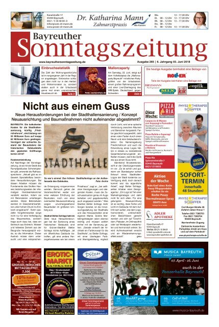 2018-06-03 Bayreuther Sonntagszeitung 