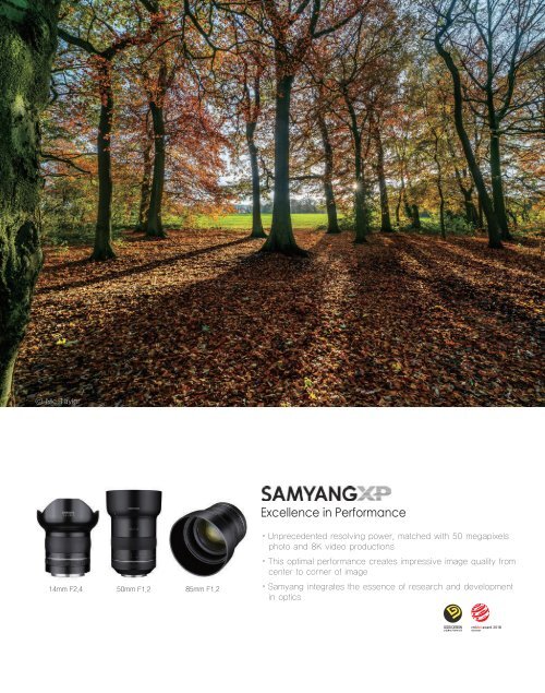 Samyang 2018 Catalogue