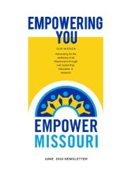 Empowering You June 2018 Newsetter