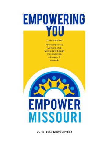 Empowering You June 2018 Newsetter