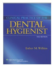 eBook Clinical Practice of the Dental Hygienist Free online
