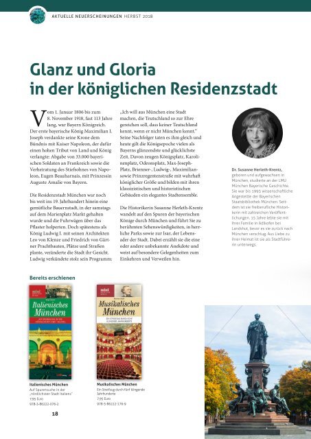 Vorschau Herbst 2018 – Volk Verlag München