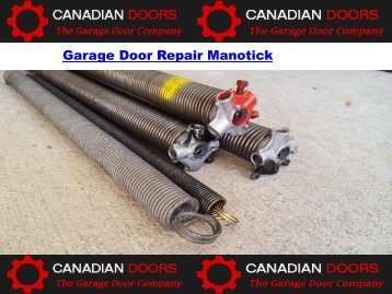 Garage Door Repair Manotick