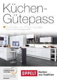 Gütepass Oppelt Küchen