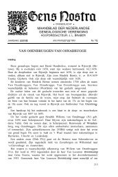 Gens Nostra, jaargang XXXVIII - van der Stoel Website