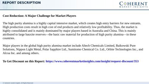  High Purity Alumina Market