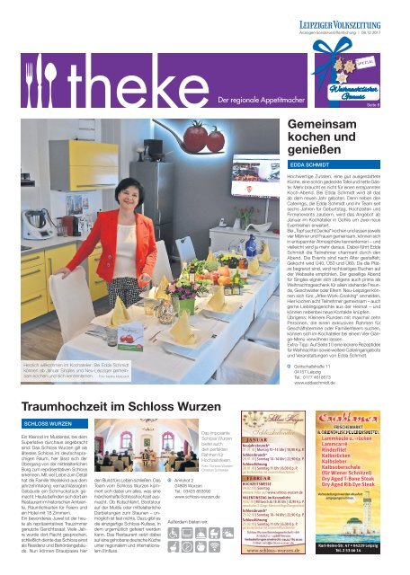 THEKE Dezember 2017 | Der regionale Appetitmacher  