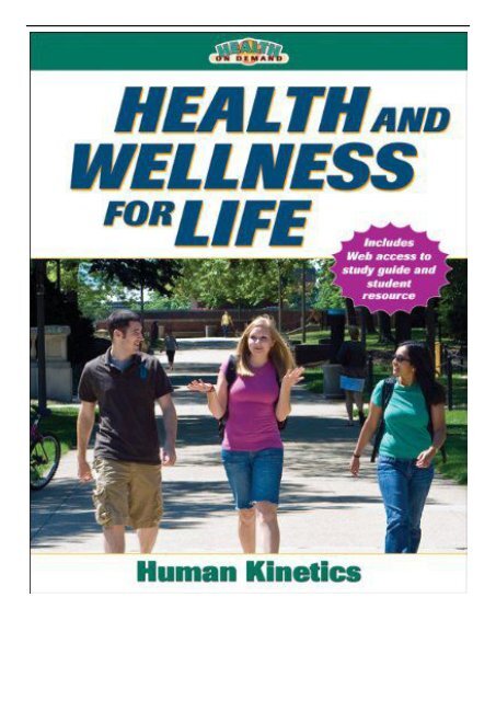 [PDF] Health and Wellness for Life Health on Demand Full Ebook